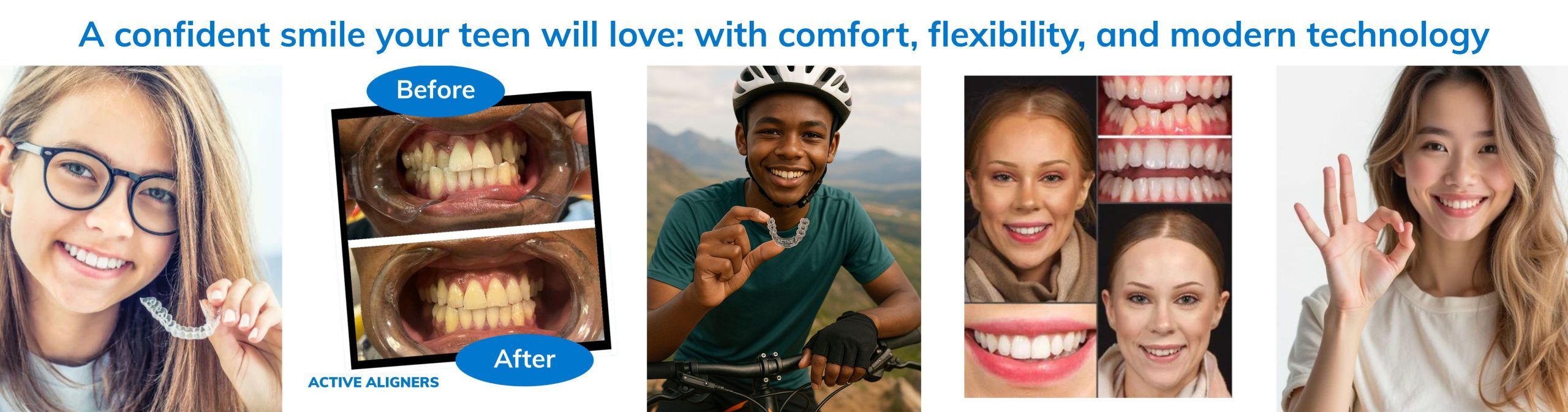 clear aligners and teens